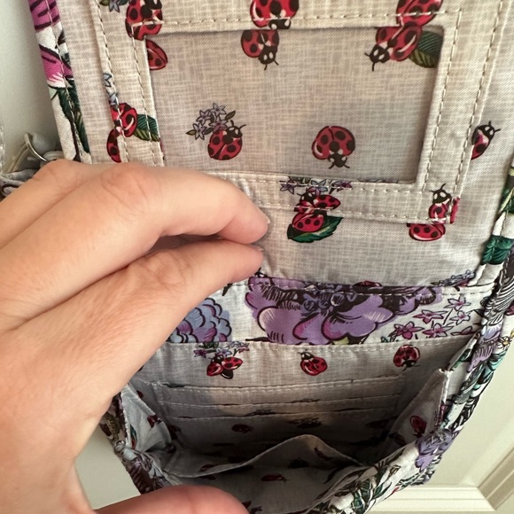 Vera Bradley Lavender Meadow Mini Hipster - Picture 8 of 8